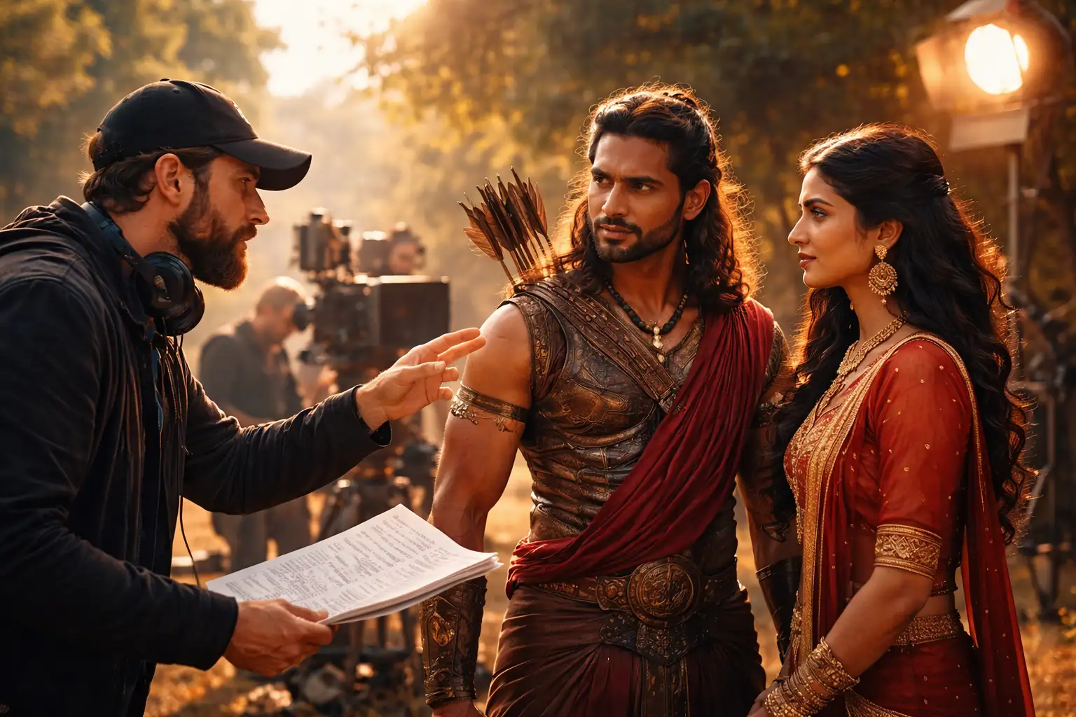 Directing in Forest Light